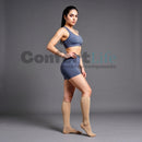 Kit 3 Pares de Meia Compressão 20-30 mmHg - Nude [PAGUE 1 LEVE 3]