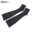 Meias de Compressão Sem Ponteira 15-20 mmHg - Preta