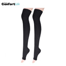 Meias de Compressão 7/8 Sem Ponteira 18-21 mmHg - Preta