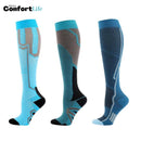 Kit 3 Pares de Meia Compressão 20-30 mmHg - Iron Sport