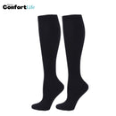 Kit 2 Pares de Meia Compressão 20-30 mmHg - Pretas