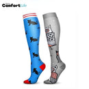 Kit 2 Pares de Meia Compressão 20-30 mmHg - Montmartre