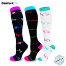 Kit 3 Pares de Meia Compressão 20-30 mmHg - Marselha