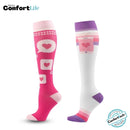 Kit 2 Pares de Meia Compressão 20-30 mmHg - Beverly Hills