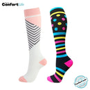 Kit 2 Pares de Meia Compressão 20-30 mmHg - Barcelona