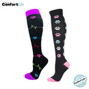 Kit 2 Pares de Meia Compressão 20-30 mmHg - Colombia