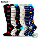 Kit 6 Pares de Meia Compressão 20-30 mmHg - Argentina