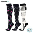 Kit 3 Pares de Meia Compressão 20-30 mmHg - São Francisco