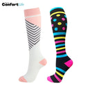 Kit 2 Pares de Meia Compressão 20-30 mmHg - Barcelona