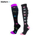 Kit 2 Pares de Meia Compressão 20-30 mmHg - Colombia