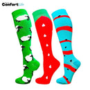 Kit 3 Pares de Meia Compressão 20-30 mmHg - Manila