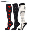 Kit 3 Pares de Meia Compressão 20-30 mmHg - Milão