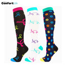 Kit 3 Pares de Meia Compressão 20-30 mmHg - Mumbai