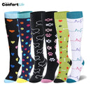 Kit 6 Pares de Meia Compressão 20-30 mmHg - Italia