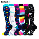 Kit 6 Pares de Meia Compressão 20-30 mmHg - França