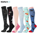 Kit 6 Pares de Meia Compressão 20-30 mmHg - Turquia